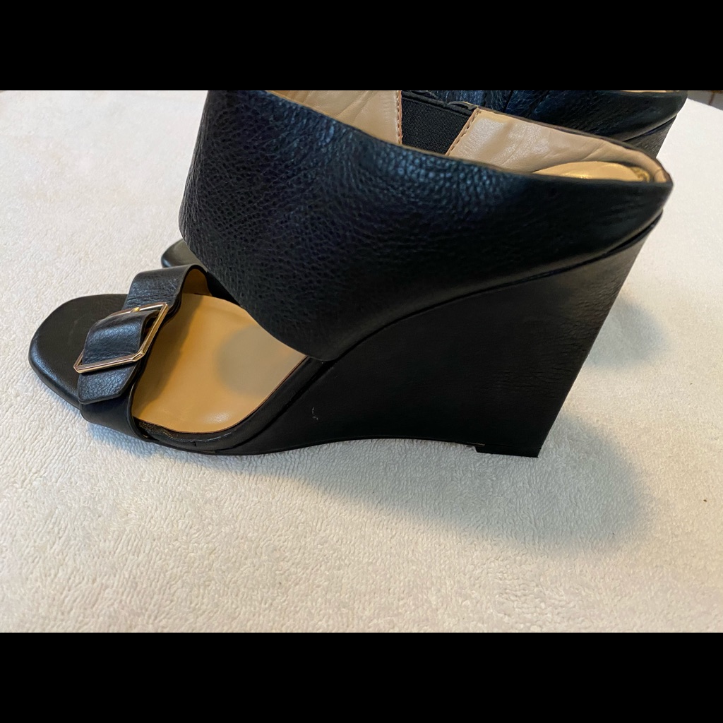 Almost Brand New  Stylish Wedges By Ann Taylor  Box 56